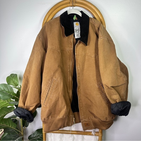 Carhartt Other - Vintage Carhartt Brown Canvas Jacket sz 2XL